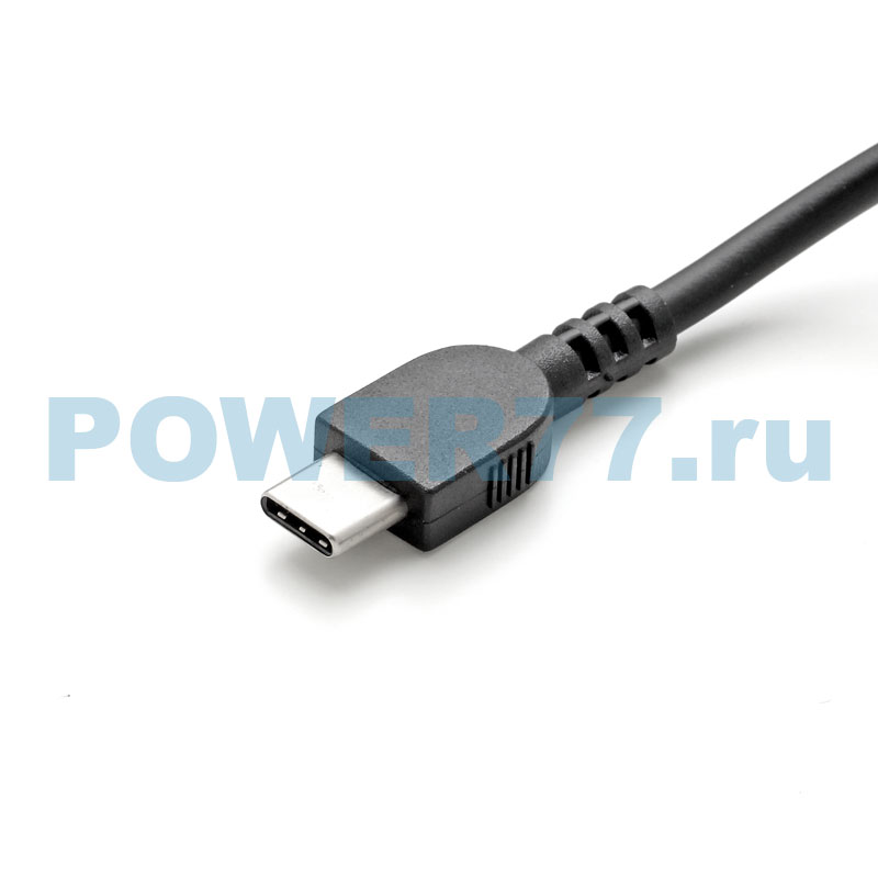 Зарядное устройство USB type-C для ноутбука или смартфона с функцией быстрой зарядки Power Delivery, 45W